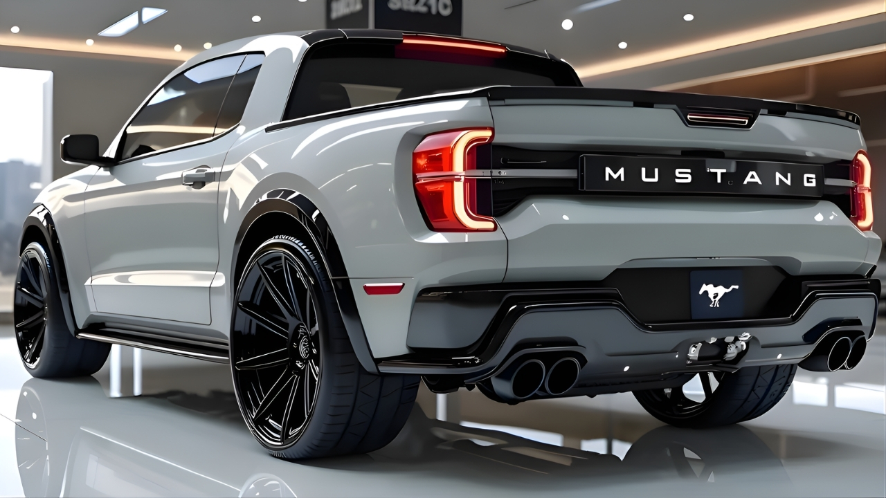 Ford Mustang Pickup 2026: El Nuevo Muscle Truck que Revoluciona Potencia y Diseño